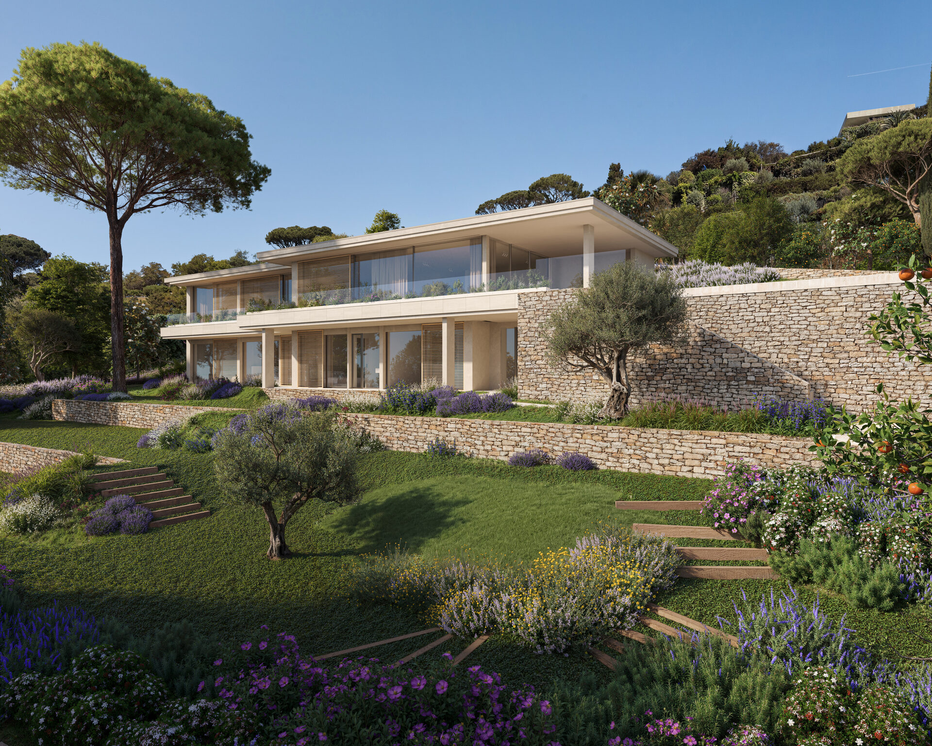 Vue extérieure de la Villa A — image non contractuelle
