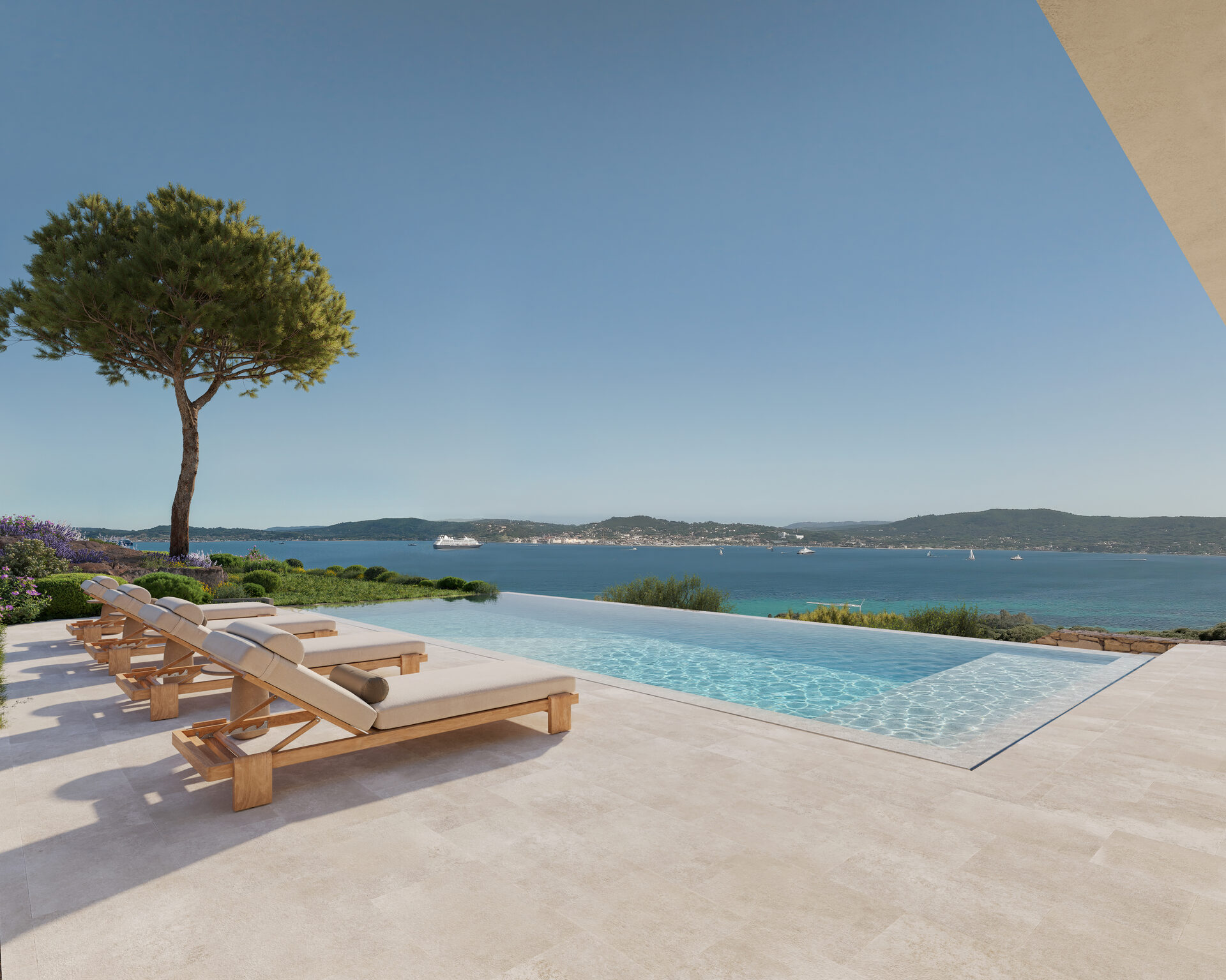 Terrasse de la Villa A — image non contractuelle