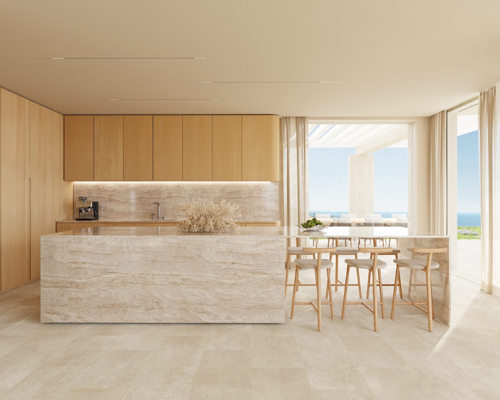 Cuisine de la Villa B — image non contractuelle
