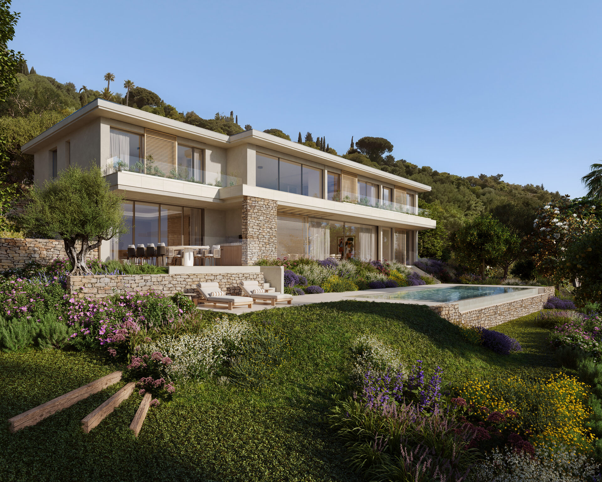 Vue extérieure de la Villa C — image non contractuelle