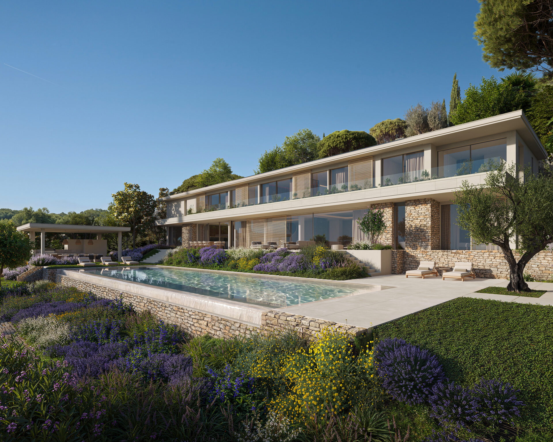 Vue extérieure de la Villa D — image non contractuelle